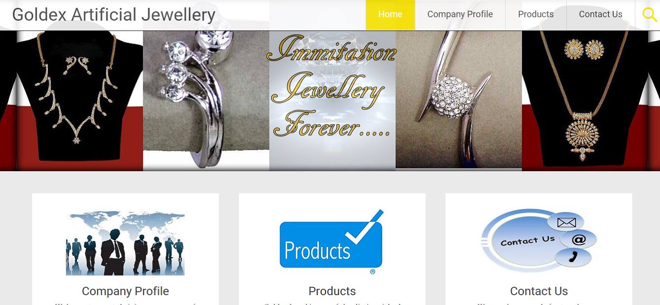 goldexartificaljewellery-home page
