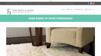 sirebath&rugs-home page