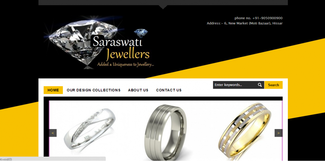 saraswatijewellers-homepage