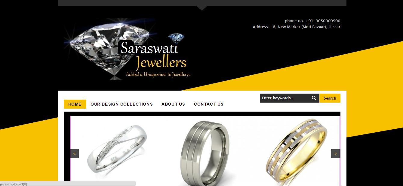 saraswatijewellers-homepage